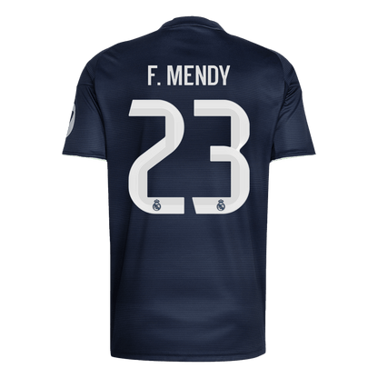 F.MENDY #23 Madridi Real Võõrsilvorm Särk 2025/26 - Kvaliteetne