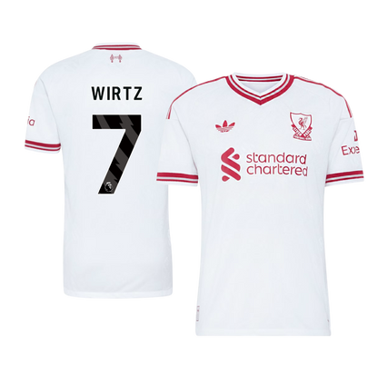 WIRTZ #7 Liverpool Võõrsilvorm Särk 2026/27 Autentne