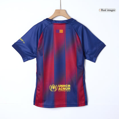 FC Barcelona Koduvorm Laste Jalgpallikomplekt 2025/26 - Kvaliteetne