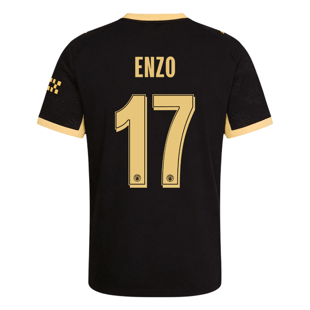 ENZO #17 Manchester City Võõrsilvorm Särk 2026/27 Autentne - UCL