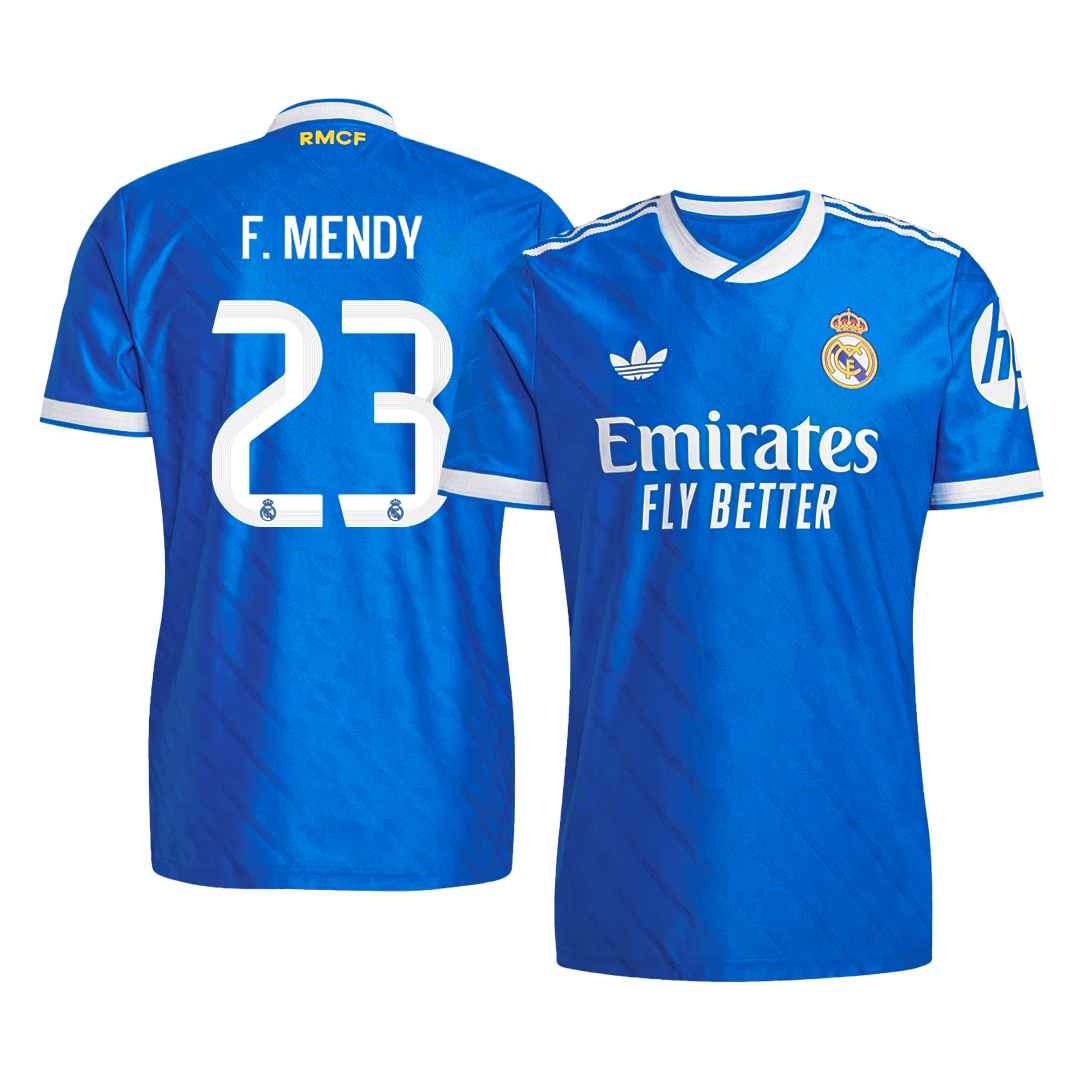 F. MENDY #23 Madridi Real Kolmas Särk 2025/26 Autentne