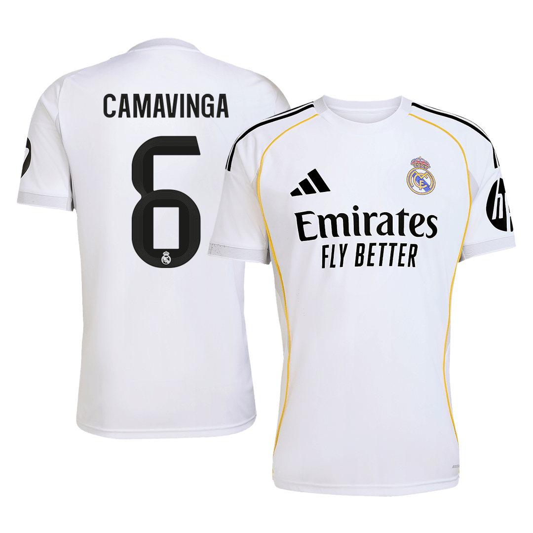 CAMAVINGA #6 Madridi Real Koduvorm Särk 2025/26 - Kvaliteetne