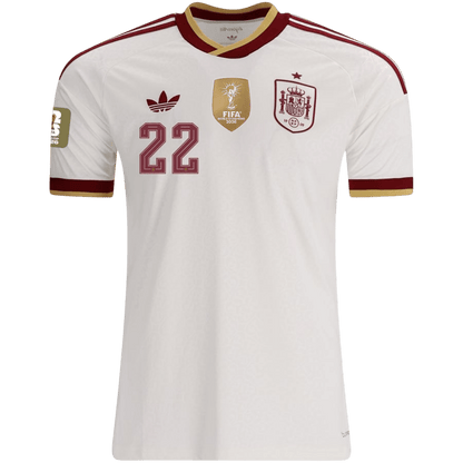 CUBARSÍ #22 Hispaania Võõrsilvorm Särk Champion Edition 2026 - 2 Stars 2026