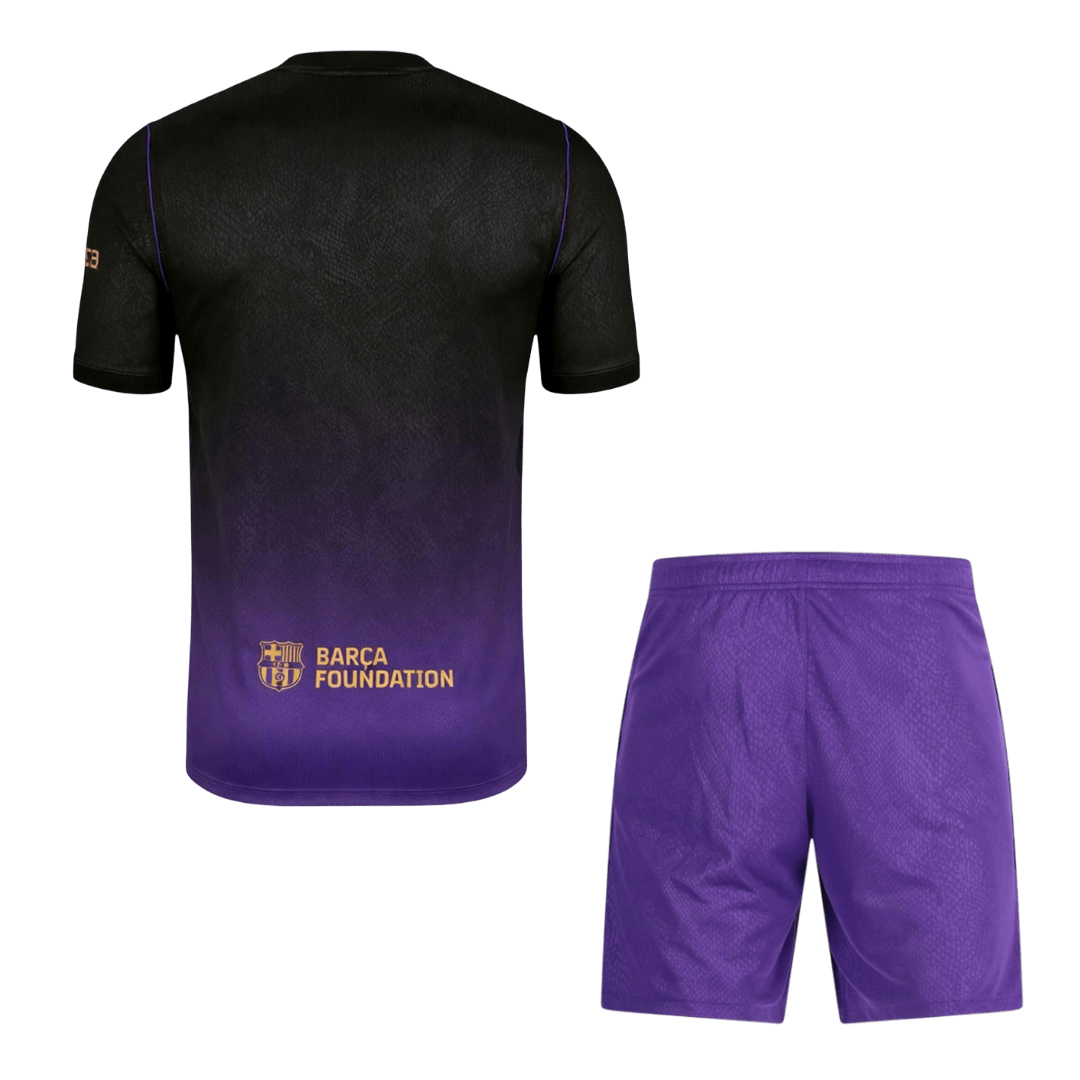 Barcelona Võõrsilvorm Jalgpallikomplekt 2026/27