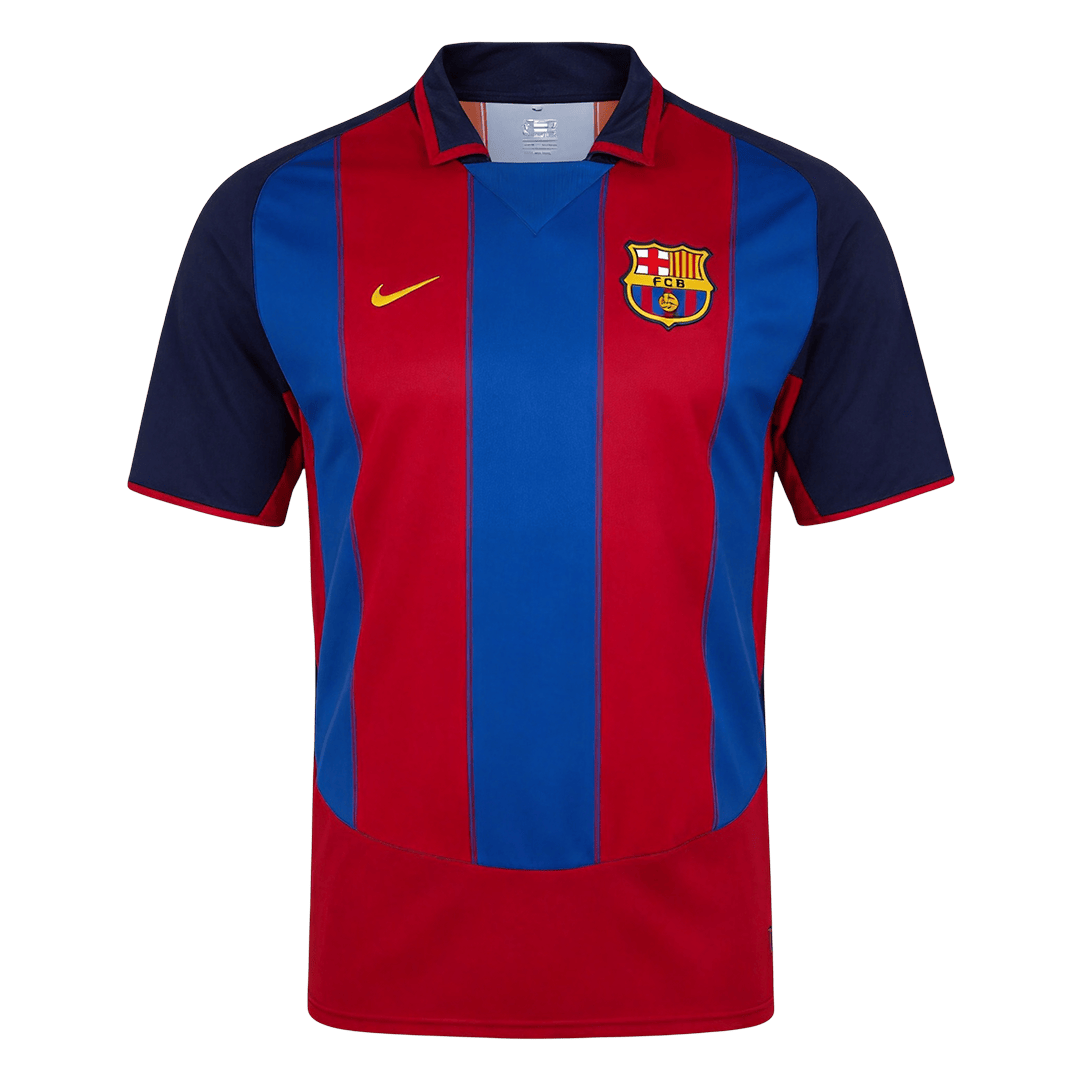 Retro FC Barcelona Koduvorm Särk 2003/04