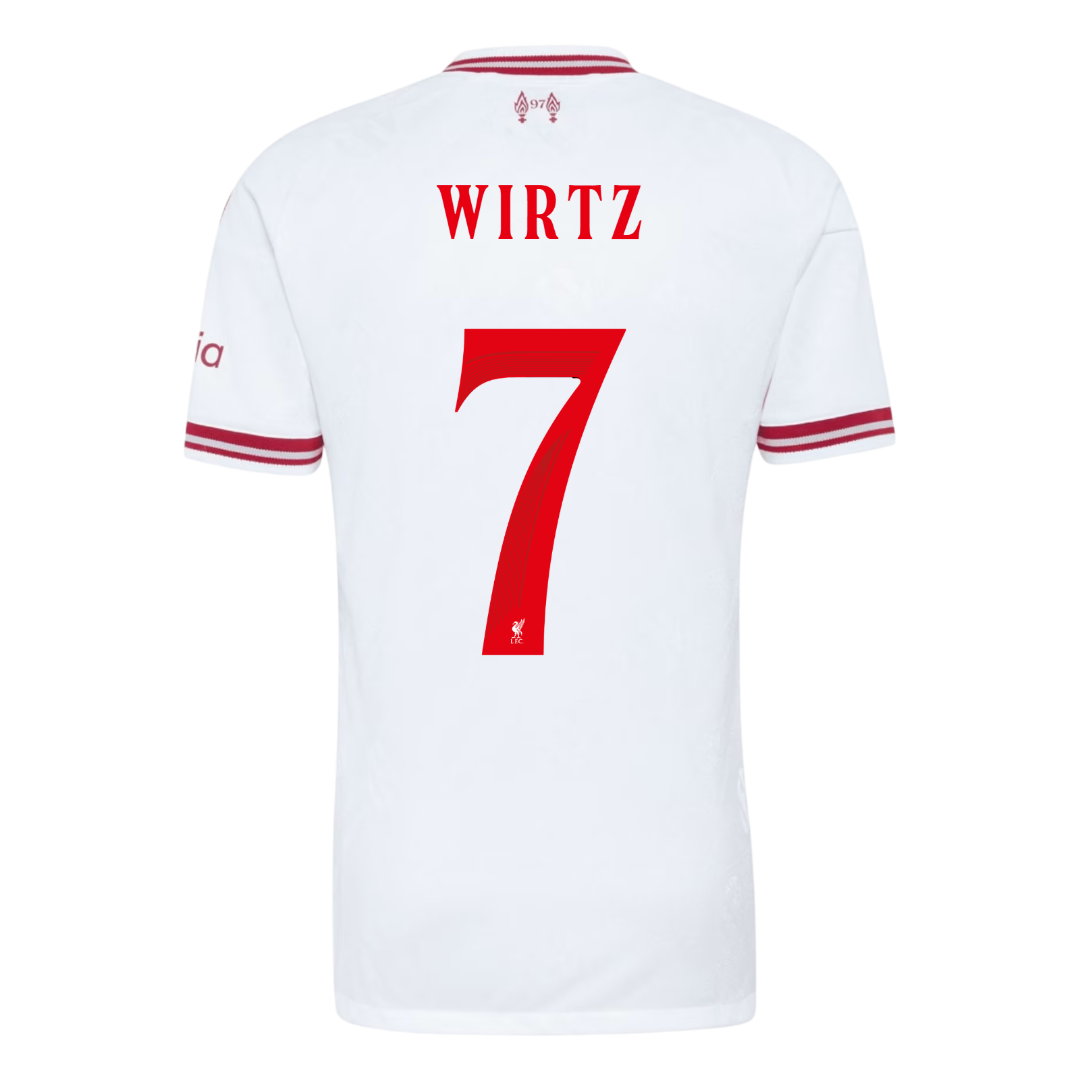 WIRTZ #7 Liverpool Võõrsilvorm Särk 2026/27 Autentne - UCL