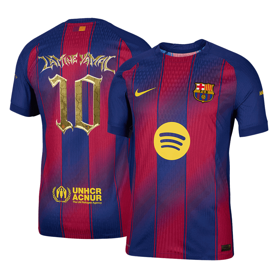 LAMINE YAMAL #10 FC Barcelona Koduvorm Särk 2025/26 Autentne