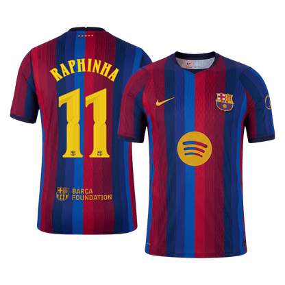 RAPHINHA #11 Barcelona Koduvorm Särk 2026/27 Autentne - UCL
