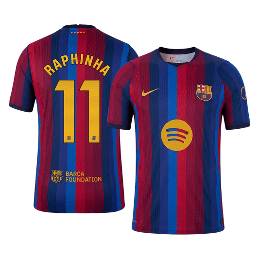 RAPHINHA #11 Barcelona Koduvorm Särk 2026/27 Autentne