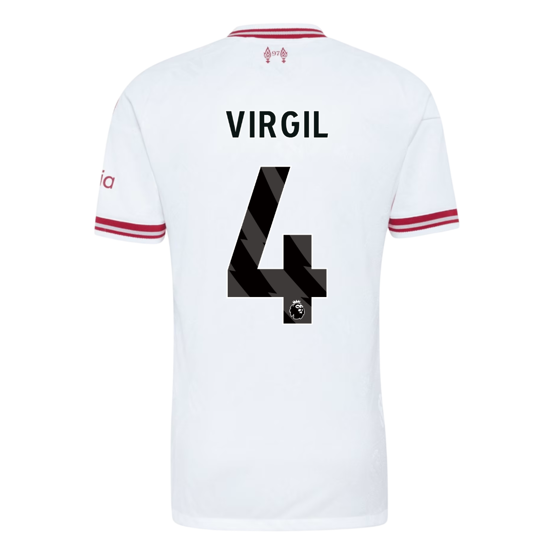 VIRGIL #4 Liverpool Võõrsilvorm Särk 2026/27 Autentne